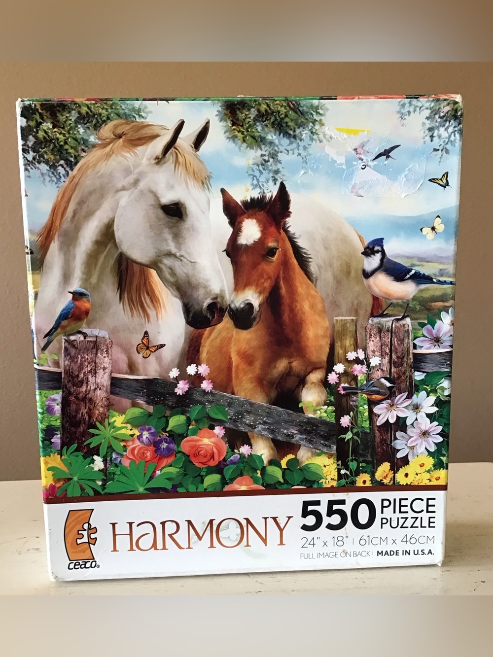 NEW 550 Piece Jigsaw Puzzle “In The Summer Meadow”